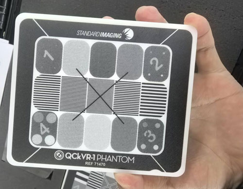 用于kV成像QCkV-1模體,QCkV-1模體，QCkV-1模型